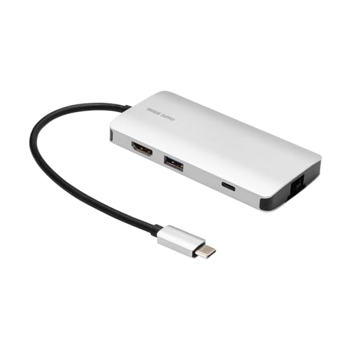SANWA SUPPLY ドッキングステーション シルバー　USB-DKM65 SANWA SUPPLY ドッキングステーション シルバー USB-DKM65