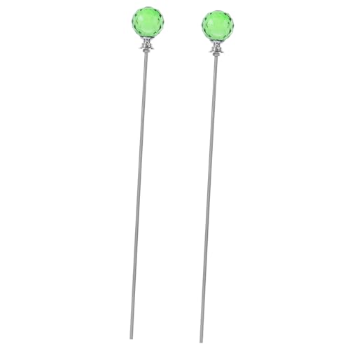 Cabilock Kristallstecker Metall Mit Lichtreflexion Feengarten Dekoration Für Zimmerpflanzen Und Vasen Stabiles Pflanzzubehör Für Garten Und Blumenarrangements