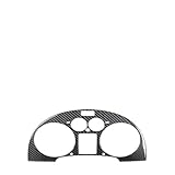 Moldura decorativa de fibra de carbono for el panel de instrumentos del coche, compatible con el interior del Audi TT MK1 8N (2001-2006).