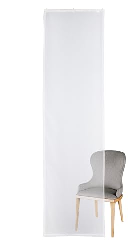 Bronze Panneau japonais transparent / 60 x 245 cm / translucide (blanc)