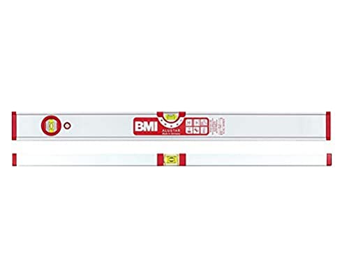 BMI 694060E 694060E Livella a bolla in metallo leggero 60 cm 0.5 mm/m