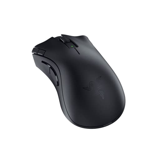DeathAdder V2 X HyperSpeed - Mouse Ergonomico per il Gioco Wireless (235 ore di Durata Della Batteria, Sensore Ottico 14K DPI, Interruttori Meccanici Gen-2, 7 Pulsanti Programmabili) Nero - Mouse gaming - Immagine 9