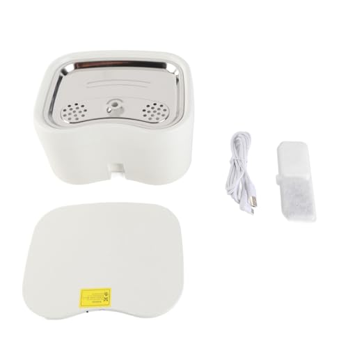 Fuente para gatos Asixxsix 2.5L con batería y triple filtración miniatura 5