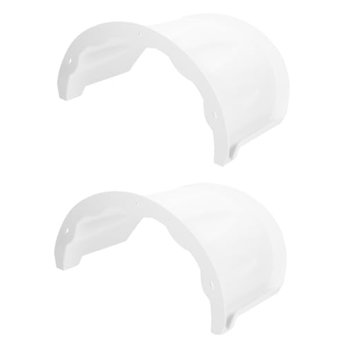Funda para cámara exterior en patios y fachadas resguardo contra clima adverso pack de 2