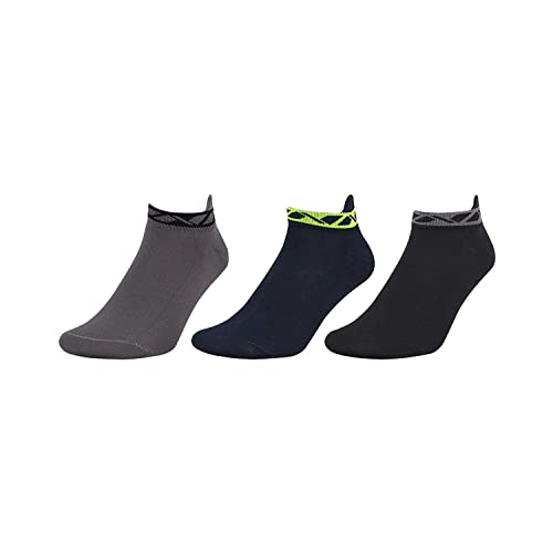 Nivia Nylon Anklet Performance Sports Socks (Multicolor, Pack of 3) (B08C892BFQ) Amazon Price History, Amazon Price Tracker