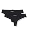 Produktbild Emporio Armani Underwear Damen Basic BONDING Microfiber 2-Pack Brazilian Brief Unterwäsche, Schwarz/Schwarz, S