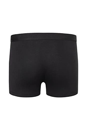 Calzoncillos tipo bóxer Camano pack de 6 con algodón resistente talla L negro 4