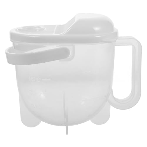 BIUDECO Lavadora de Arroz con Colador y Tapa Cuenco Escurridor Multifuncional de Cocina Resistente PP para Lavado y Drenaje Fácil de Arroz y Alimentos
