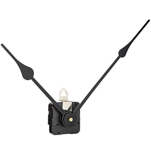 Hicarer Mécanisme de Mouvement d'Horloge à Couple Élevé avec Main de 230 mm/ 9.1 Pouces de Longuer (Longueur de l'arbre 9/10 Pouces / 23 mm)