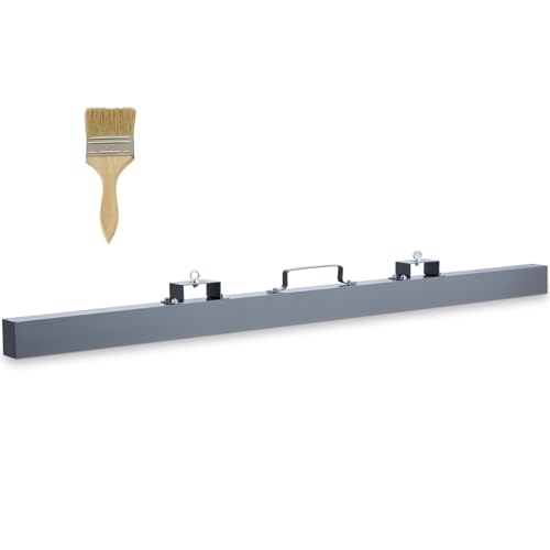 Happybuy 120lbs Hanging Magnetic Sweeper Tool, Industrial-Grade Forklift Magnet for Picking Up Bolts, Nails, Iron Chips, and Metals - Steel Material for Hunting Accessories