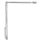 SHINEOFI Varilla de Adivinación de Agua de Latón Manual Antena Retráctil para Uso Diario en Radiestesia Geológica