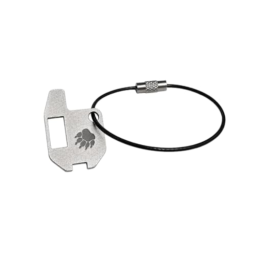 GrizzKey Ultimate Bear Can Key - Ultralight Bear Canister Opener