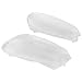 FZJDSD 1Pair Headlight Lens Cover Compatible with Volkswagen Golf 6 MK6 GTI 2010 2011 2012 2013 2014 2015 Replace 5K1941751D 5K1941752D 5K1941753E 5K1941754E 5K0941753C 5K0941754C