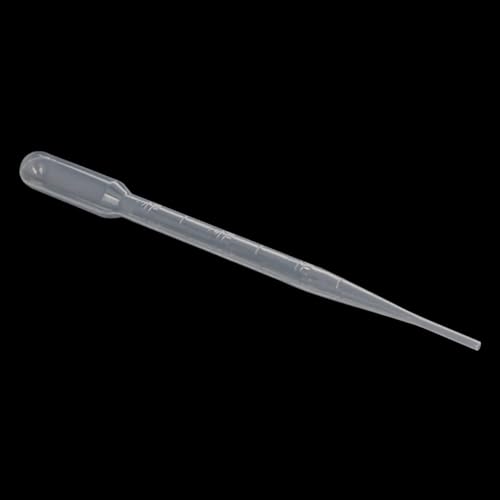 Image of Othmro 300Pcs 3ml Disposable Plastic Transfer Pipettes,Calibrated Dropper Clear Pipettes Liquid Dropper Suitable for Ear Eye Essential Oils Makeup, Science Laboratory, DIY Art 150mm Length