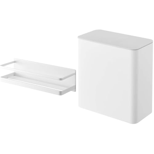 �y�Z�b�g�����z�R�����(Yamazaki) �}�O�l�b�g �o�X���[�� ���b�N ���C�h �z���C�g ��W28XD9.5XH8cm �~�X�g �������b�N �������[ �t�b�N�t�� 4237 + �}�O�l�b�g �����܃{�[�� �X�g�b�J�[ �z���C�g ��W17×D9.5×H17