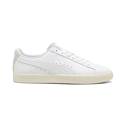 PUMA Mens Clyde Premium Sneakers Shoes Casual - White