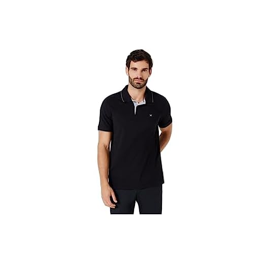 Camisa Polo Básica Masculina Em Malha Piquet Com Bordado