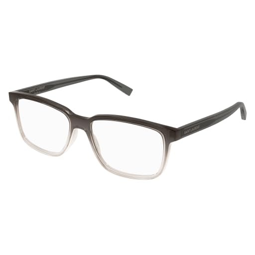 Saint Laurent SL 458-008 lunettes de soleil de luxe gris transparent au design exclusif