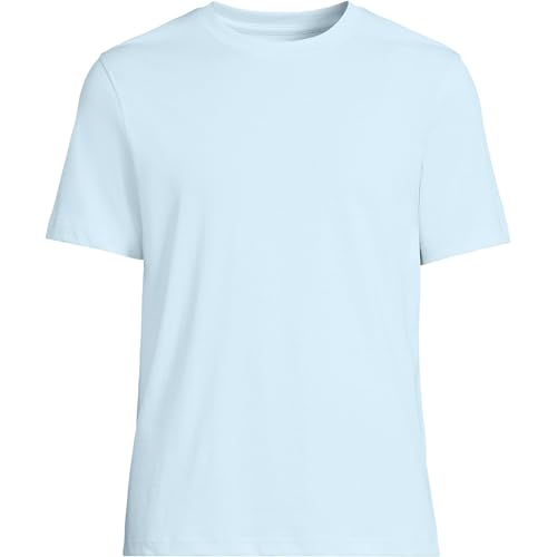 Lands' End Men's Short Sleeve American-Grown Supima Cotton Tee3