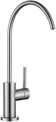 AguaStella AS09SS Stainless Steel Kitchen Water Filter Faucet RO Faucet for Most Reverse Osmosis Units or Water Filtration System in Non-Air Gap