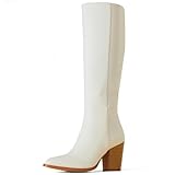 Putu Women's Knee High Boots Pointed Toe Tall Boots...