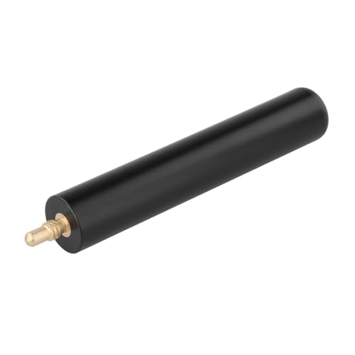 SROUPSUTKK Aluminum Black Billiard Pool Cue Extension Enhance Your Game with Precision and Control Pool Gloves(Type E)