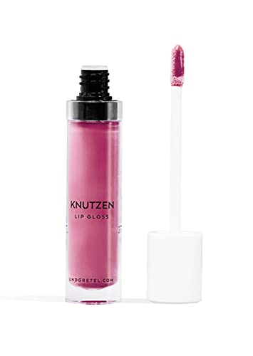 UND GRETEL Naturkosmetik KNUTZEN Lip Gloss - Farbe Raspberry Shimmer 06 - Pflegend, hochpigmentiert, glänzend, natürlich und zertifiziert Cover
