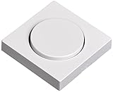 Merten MEG5250-0325 Zentralplatte mit Drehknopf, aktivweiß glänzend, System M