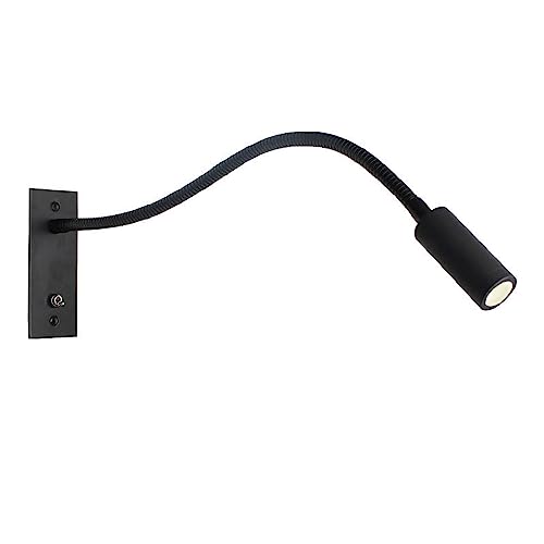 Lampada Da Lettura A LED RXPVUXE Per Testiera - Braccio Flessibile 360°, 3W, 3000K, Touch Control - Foto 6