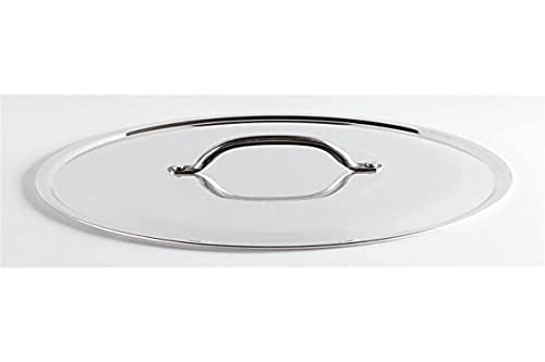 Couvercle en Aluminium 36 cm Pentole Agnelli Evite Déperdition Chaleur