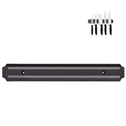 lvifloae Magnetic Knife Holder,Magnetic Knife Holder Modern Simple Design Multi Use Wall Mount Knife Strip 38cm Use as Kitchen Knife Holder, Knife Rack Tool Holder
