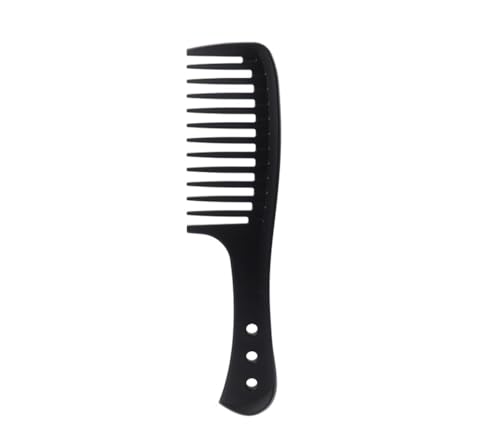 Peine ShuoHui para rizos, antipiltrante, pack 2 negro miniatura 3