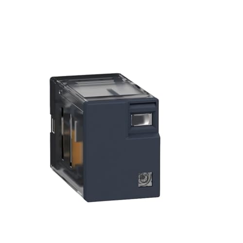 Relais intermédiaire RXM2AB1JD DC 24V AC 230V compact avec embase RXZE1M2C