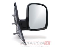 Johns, Außenspiegel Spiegel passend für VW Transporter T5 04/2003-10/09 rechts schwarz