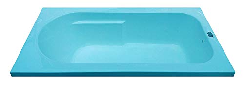 Image of MADONNA Prestige Acrylic 4 Feet Freestanding Bath Tub (Cyan Blue)