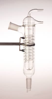 Kimble Chase CONDENSER ST 29/42 Friedrich Condenser with Standard Taper Sidearm - KMBL