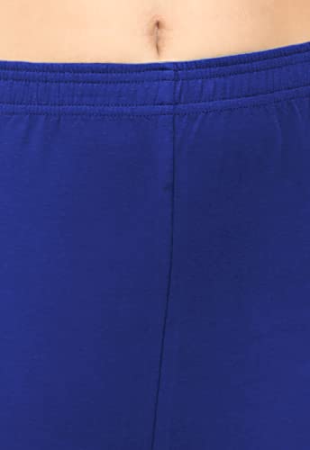 Image of POPOLO Women's Super Soft Ankle Length Cotton Lycra Solid Stretchable Legging