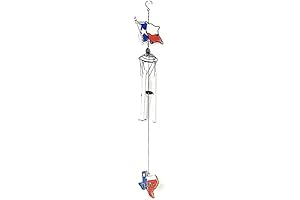Texas Flag Wind Chime