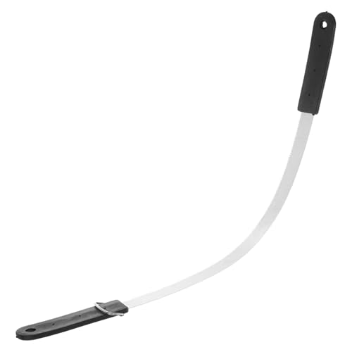 Generic Stainless Steel Horse Hair Brush Durable Grooming Tool for Shedding Scraping Easy to Use with Handle for Horses and Random Color Design