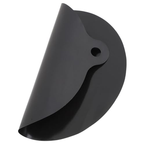 TINEASUR Almohadilla Protectora Redonda de Silicona para Cocina de Inducción 160x190 Mm, Antideslizante, Resistente al Calor, Soporte para Olla Caliente y Tapete Aislante para Encimera