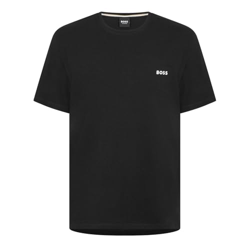 Boss Camiseta Mix&Match R 10259900 0 Loungewear_T para Hombre, Black 001, L