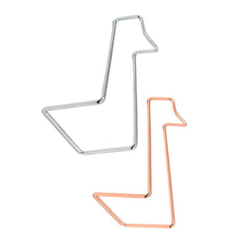 Alipis 2Pcs Iron Wine Holder Decorative Wine Rack for Home Bar Simple Style Wine Storage Rack Smooth Edges Modern Design for Wine Lovers and Collectors