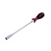 Wiha 30835 Slotted Screwdriver, Heavy Duty with SoftFinish Cushion Grip Handle, 12.0 x 200mm