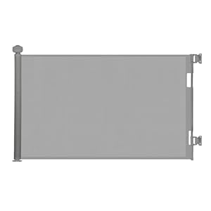 Wodondog G2028 Ausziehbares Treppenschutzgitter Grau