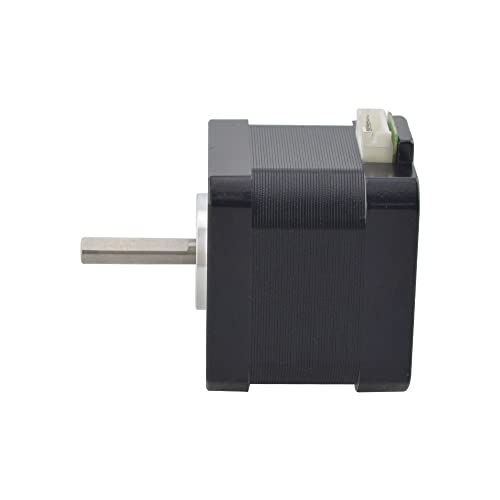 STEPPERONLINE Nema 17 Stepper Motor Bipolar 1.5A 42Ncm 42x42x38mm 1.8deg 4 Wires with 1m Cable and Connector (5 Pack) by STEPPERONLINE - Image 3