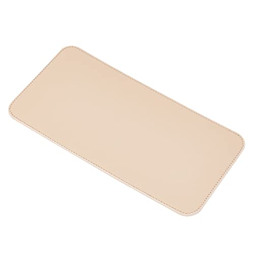 Pratico cuscino inferiore della borsa: questo cuscinetto inferiore della borsa in pelle è ben fatto, dando alla borsa un buon supporto e struttura, aiutando la borsa a non incurvarsi e mantenendo la borsa in perfetta forma. Evita che il fondo della borsa si sporchi o si macchi con il rossetto cosmetico.