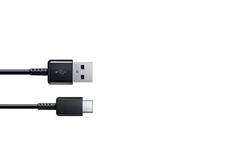 Cabos USB-C Samsung Galaxy S8 S8+ S9 S9+ Note 8 Carrega Dados Black EP-DG950CBE - KIT com 2 Cabos -