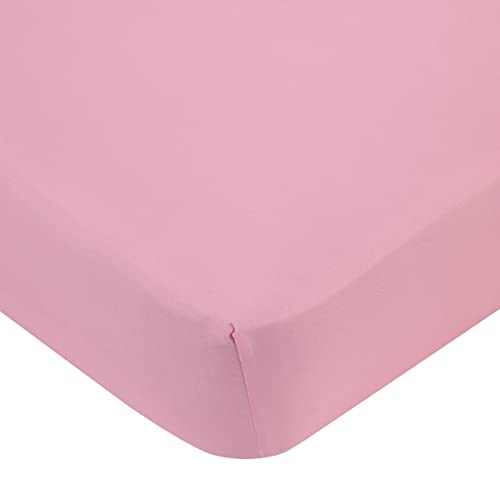 Image of NoJo DreamWorks Trolls Show Up Glow Up Pink and Blue, Hearts and Stars 4 Piece Toddler Bed Set - Comforter, Fitted Bottom Sheet, Flat Top Sheet, and Reversible Pillowcase