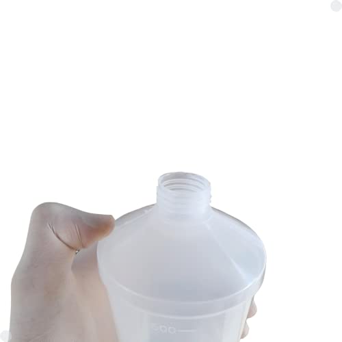 Kit 6 Frasco Almotolia Para Liquidos 500ml C/ Bico Aplicador