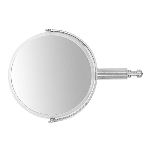 Image of Microscope Reflecting Mirror, Biological Microscope Reflector 360 Degree Rotation Replacement for Light Observation (Metal Bracket)